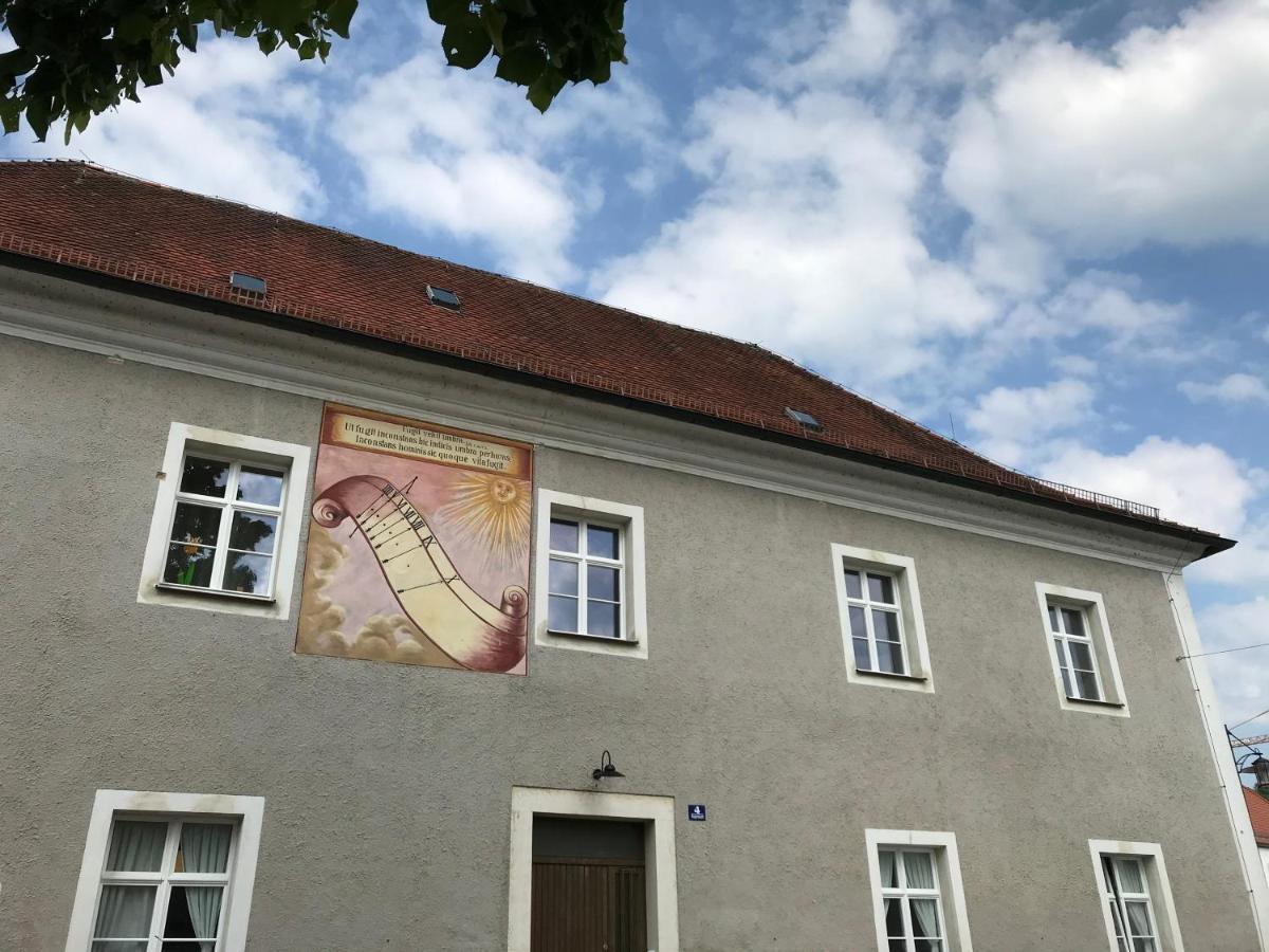 65Qm Wohnung Klosterblick Im Historischen Pfarrhaus Pielenhofen Buitenkant foto